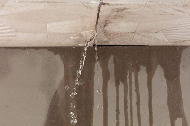 Professional Water Damage Restoration technician working in Albany, NY